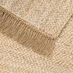 Willow Handwoven Jute Tassel Rug