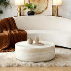 Sculpted Oval Coffee Table