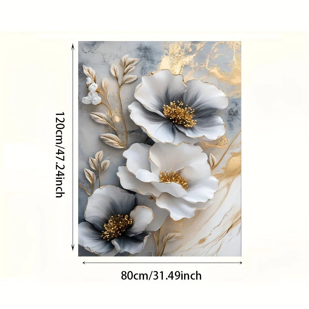 Bloomscape 3D Floral Framed Canvas Wall Art