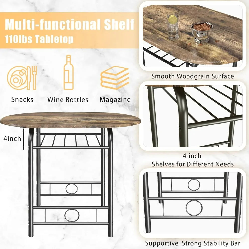 Harvest Bistro 3-Piece Dining Set