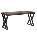 55" Industrial Writing & Computer Desk