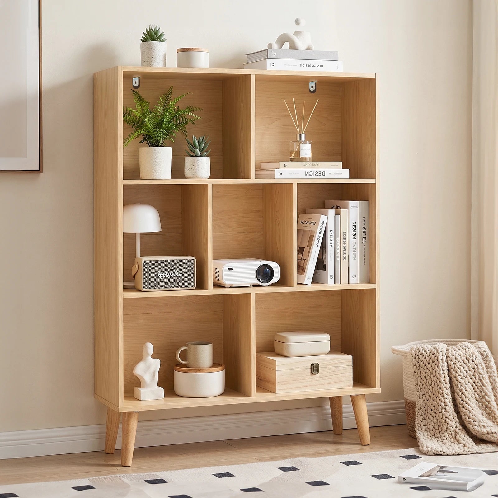 Haven Ridge CubeCraft 7-Cube Storage Bookcase