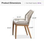 Coastal Breeze Outdoor Dining Chair Set