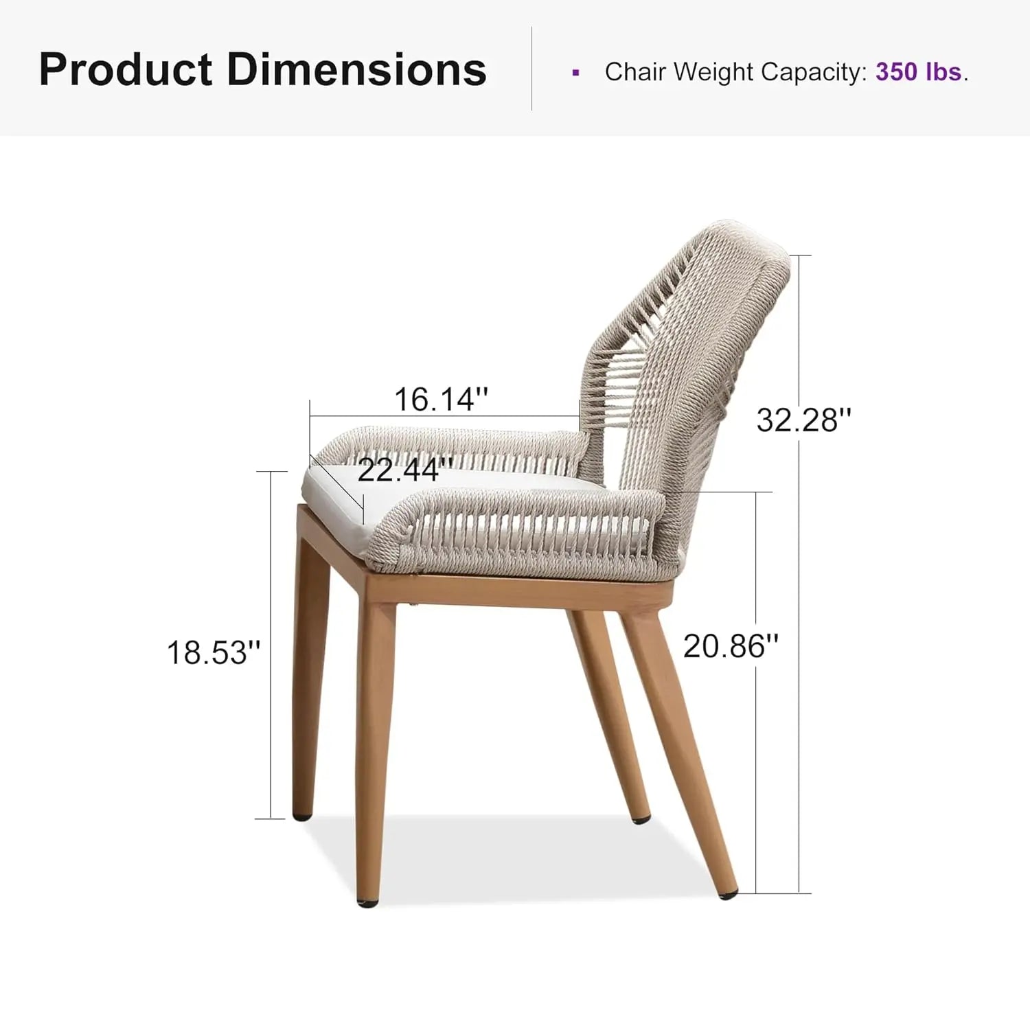 Coastal Breeze Outdoor Dining Chair Set