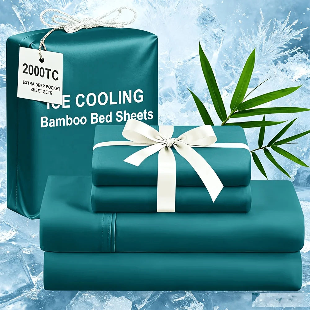 CloudNest Bamboo Cooling Sheet Set