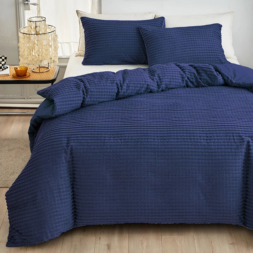 Haven Bloom Velvet Dot Duvet Cover Set – 3 Piece