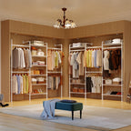 5–8 Ft Expandable Wall-Mounted Closet System