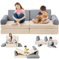 Modular Corduroy Kids Play Couch