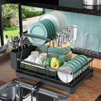 Summit 2-Tier Dish Drying Rack