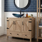 Aspen Grove 36" Bathroom Vanity with Ceramic Sink & Faucet Set