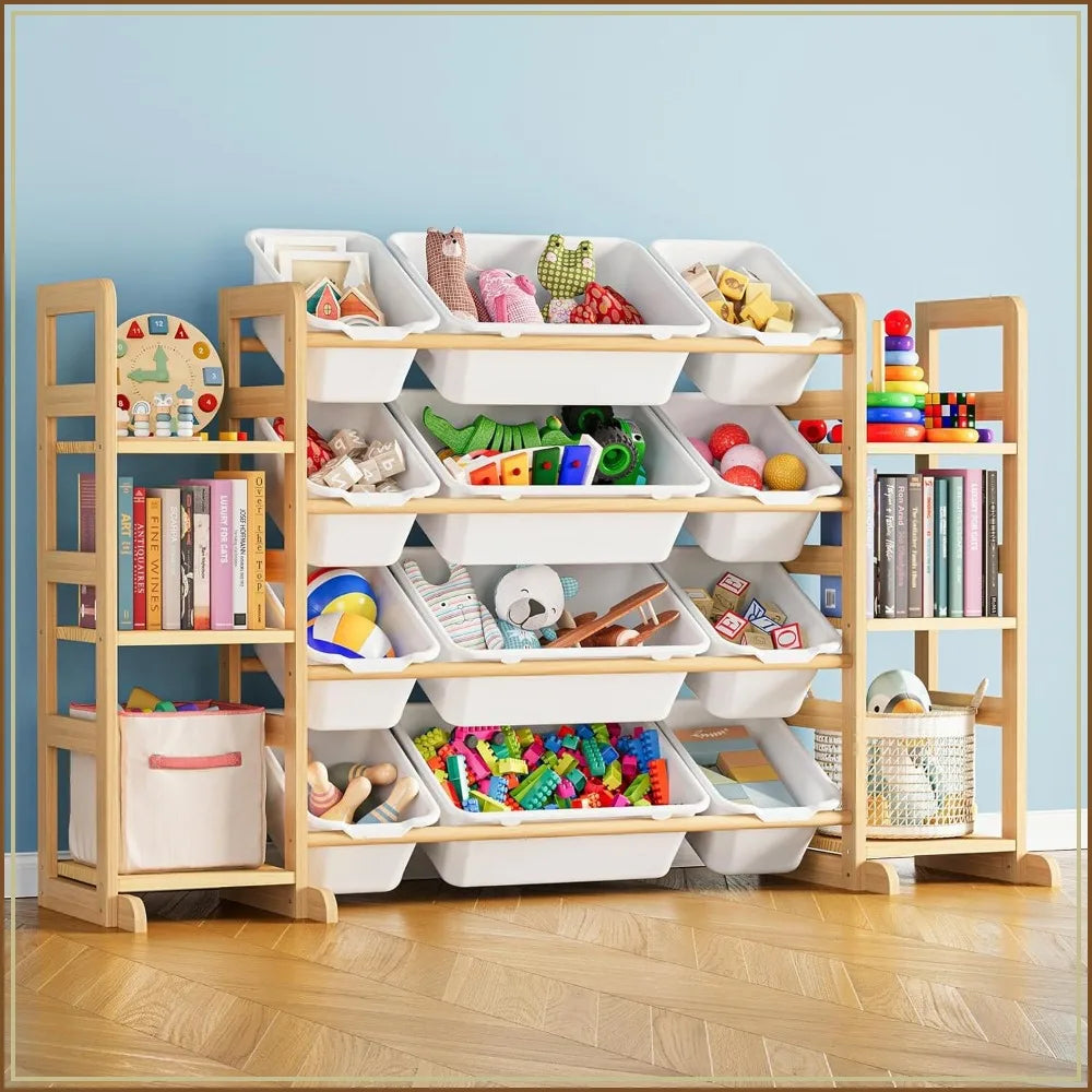 Little Haven Toy Storage & Bookcase