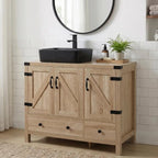 Aspen Grove 36" Bathroom Vanity with Ceramic Sink & Faucet Set