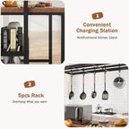 Hearthstone Kitchen Island & Baker's Rack