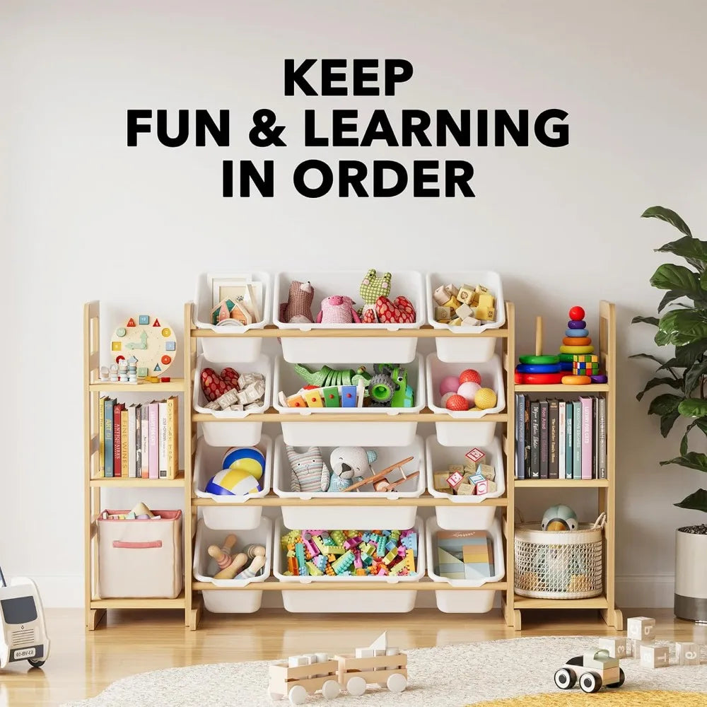Little Haven Toy Storage & Bookcase
