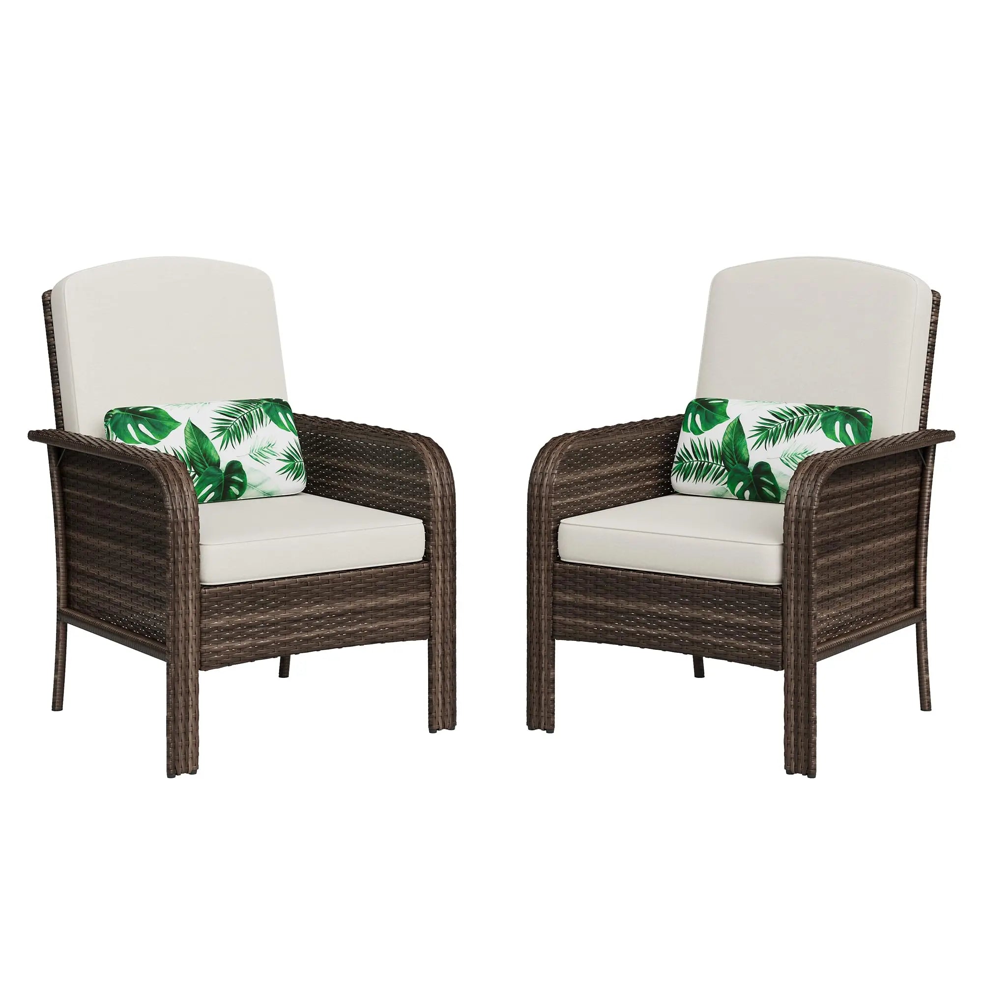 Haven Ridge Lane 2-Piece Wicker Patio Conversation Set