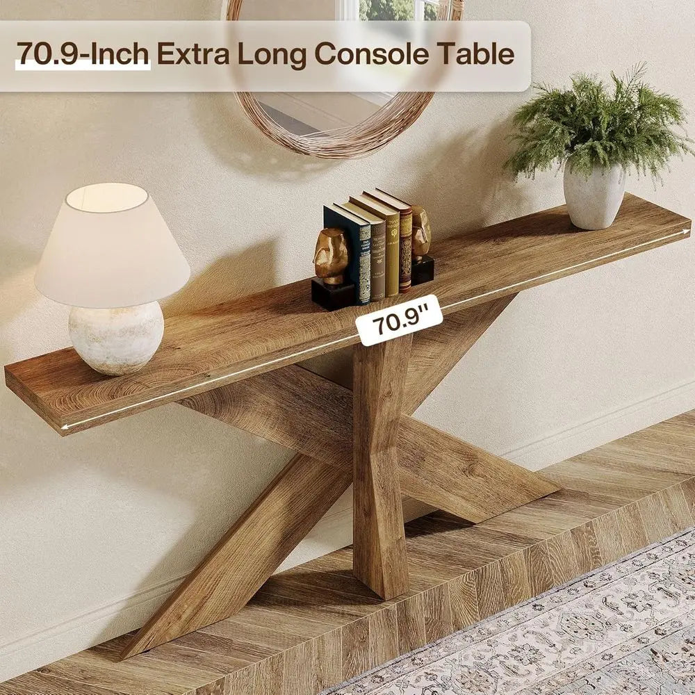 Oak Hollow Farmhouse Console Table
