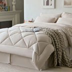WhisperCloud 8-Piece Luxury Comforter Bed-in-a-Bag Set