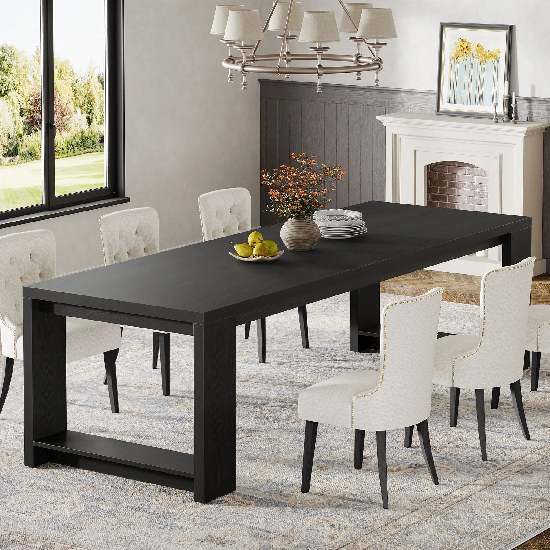 Heritage Grand Farmhouse Dining Table – Seats 6 to 8