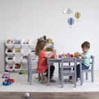 Wooden Toddler Activity Table & Chair Set