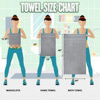 Serenity Popcorn Border Cotton Towel Collection