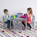 Wooden Toddler Activity Table & Chair Set