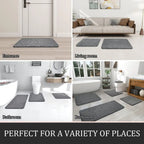Serenity Cloud Memory Foam Bath Mat Collection
