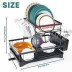Summit 2-Tier Dish Drying Rack