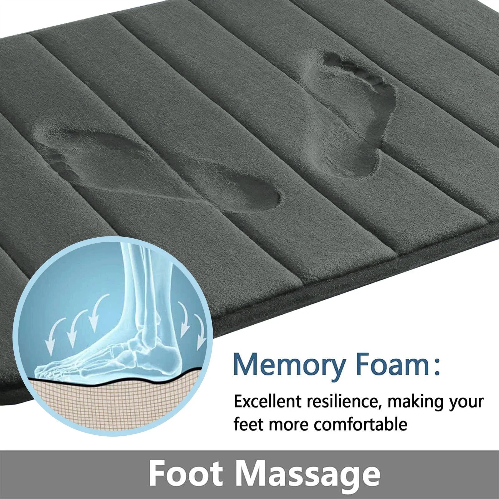 Cloud Comfort Memory Foam Bath Mat