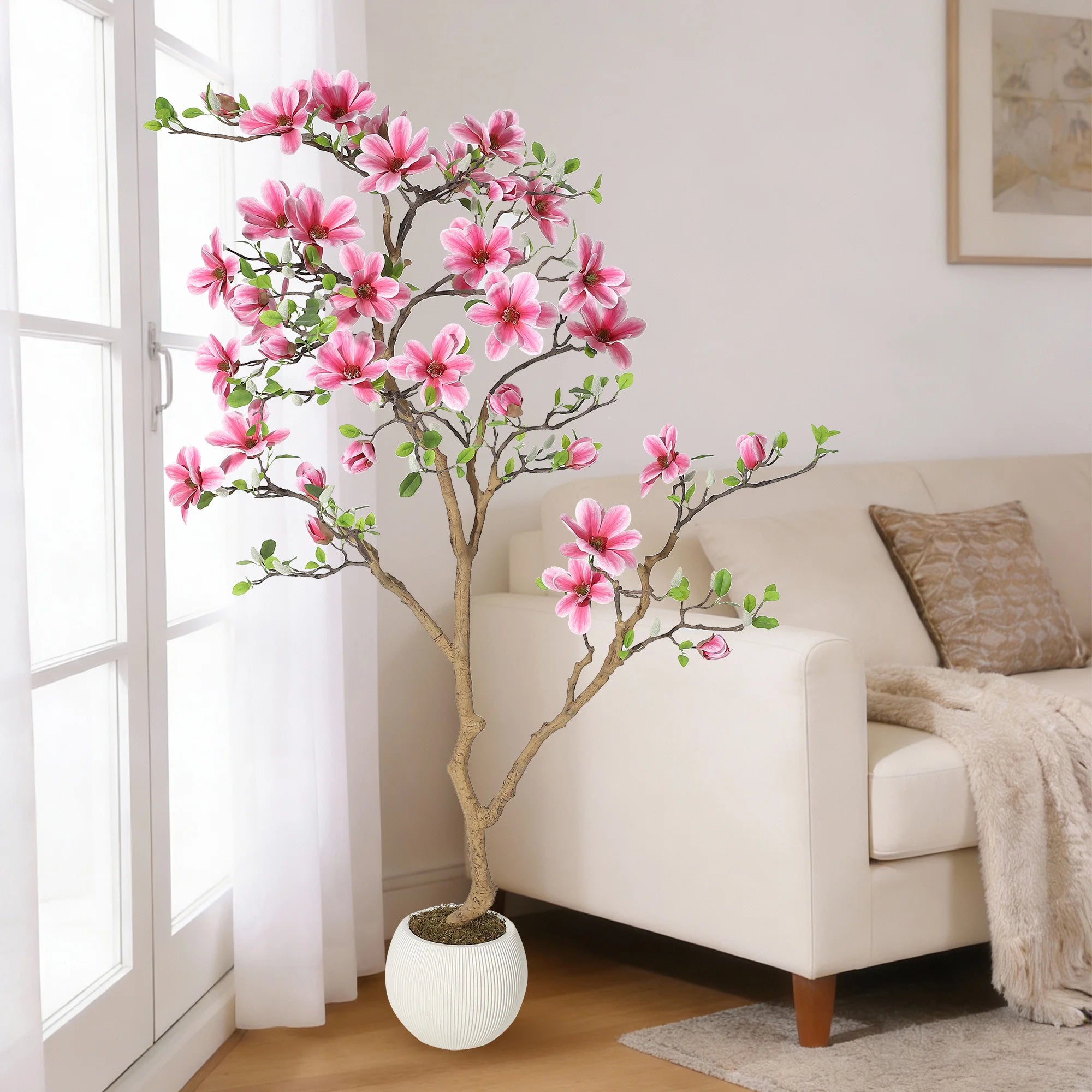 Magnolia Bloom Artificial Tree