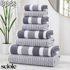 Harbor Stripe Luxury Towel Collection