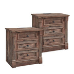 Roman Column Nightstand Set