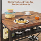 Hearthstone Kitchen Island & Baker's Rack