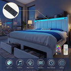 Havenridge Smart Storage Platform Bed Frame