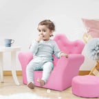 Princess Chair & Ottoman Set