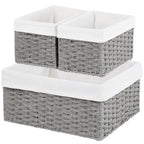 Willow Haven Woven Storage Basket Collection – Set of 3