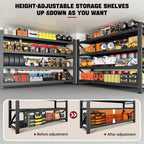 Haven Ridge Pro Heavy-Duty Garage Storage Shelving – 5000 lb Capacity