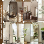 Willow Arch Full-Length Floor Mirror