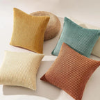 BohoLuxe Double-Sided Velvet Pillow Cover Set – 4 Piece