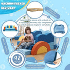 Ocean Adventure Modular Kids Play Couch