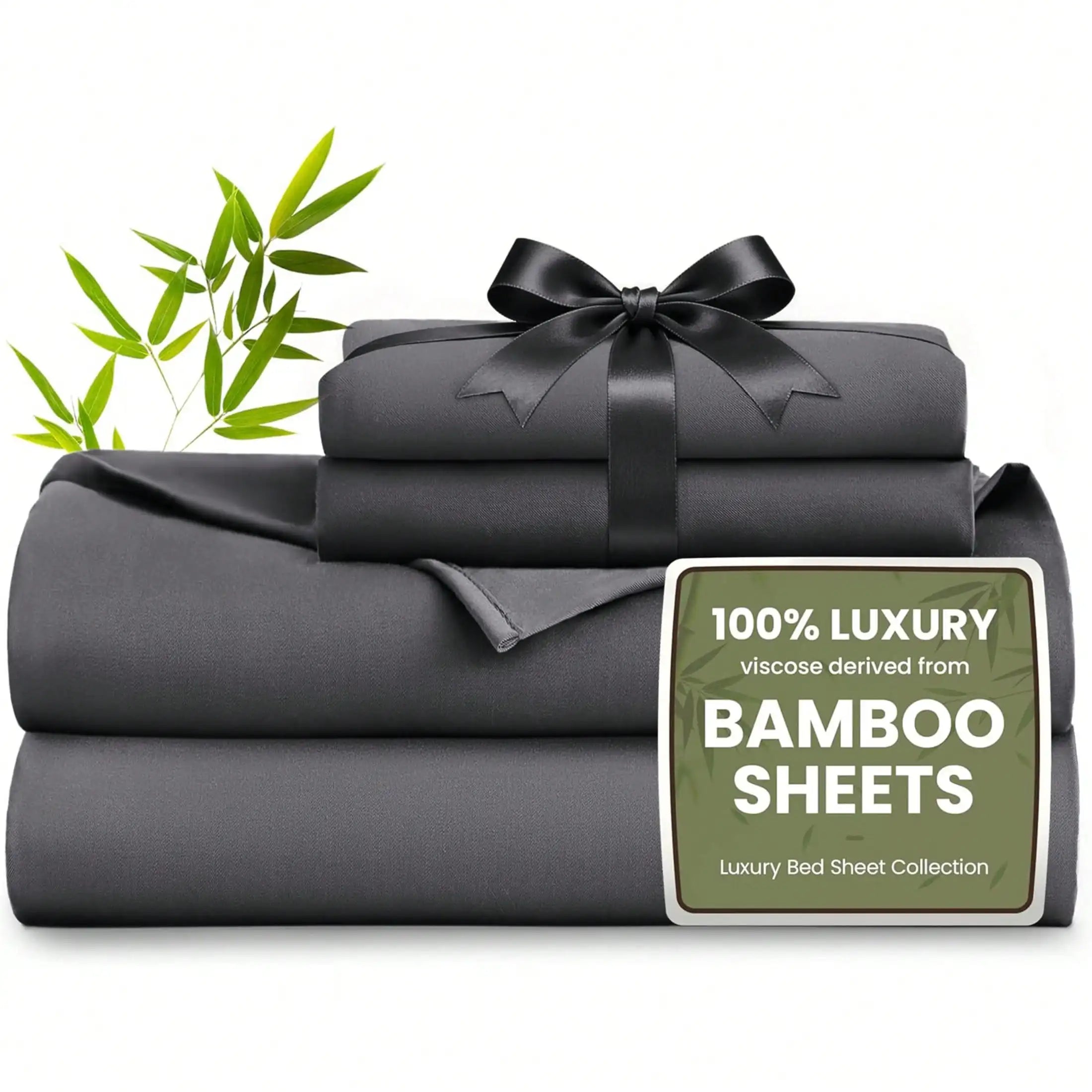 Haven Ridge Luxe Bamboo Viscose Bedding Set – 4 Piece