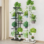 Haven Ridge 8-Tier Metal Plant Stand & Flower Display Rack