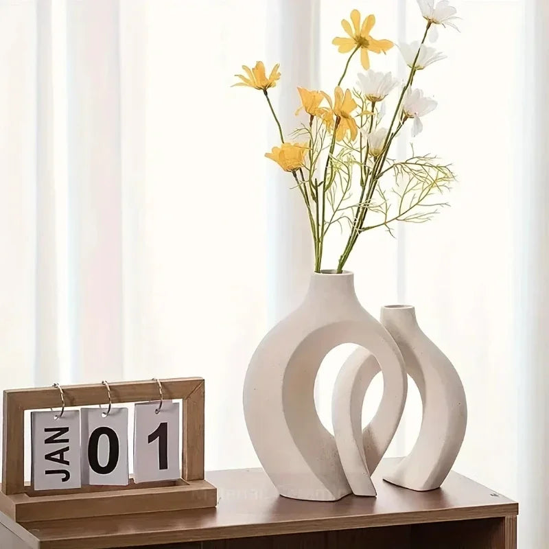 Nordic Hollow Vase Collection
