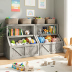 Little Haven Kids Bookshelf & Toy Storage Organizer