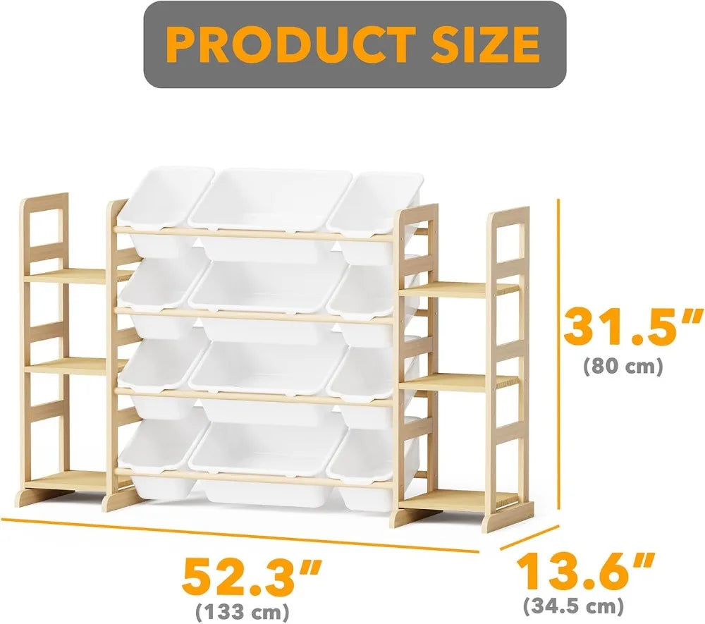 Little Haven Toy Storage & Bookcase