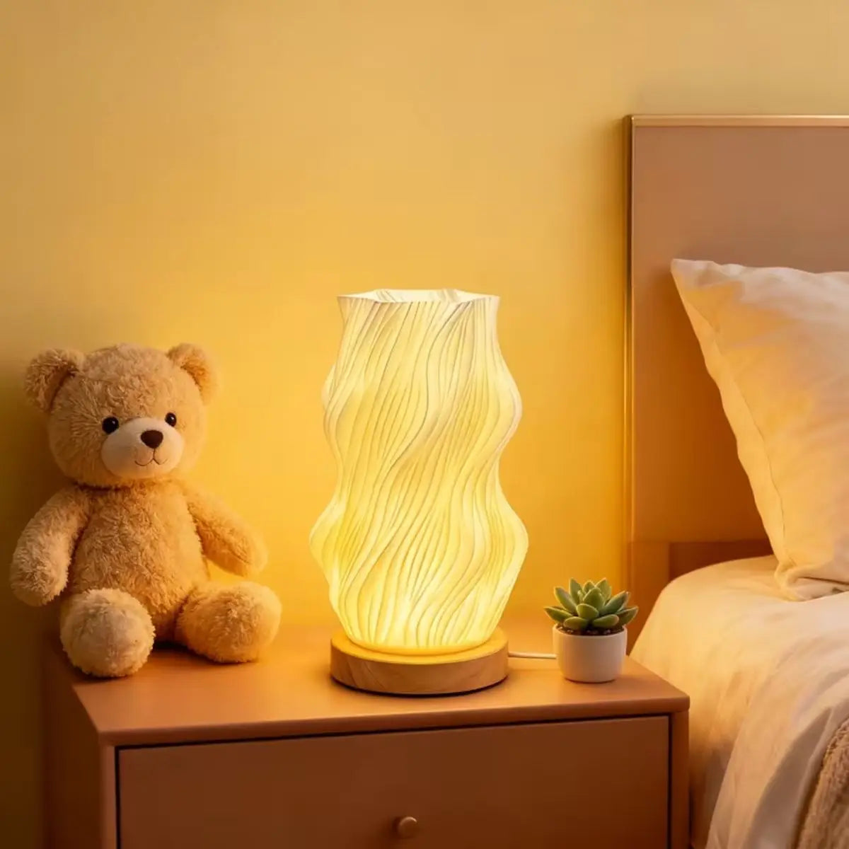 Lumiwood Dimmable Wooden LED Night Light