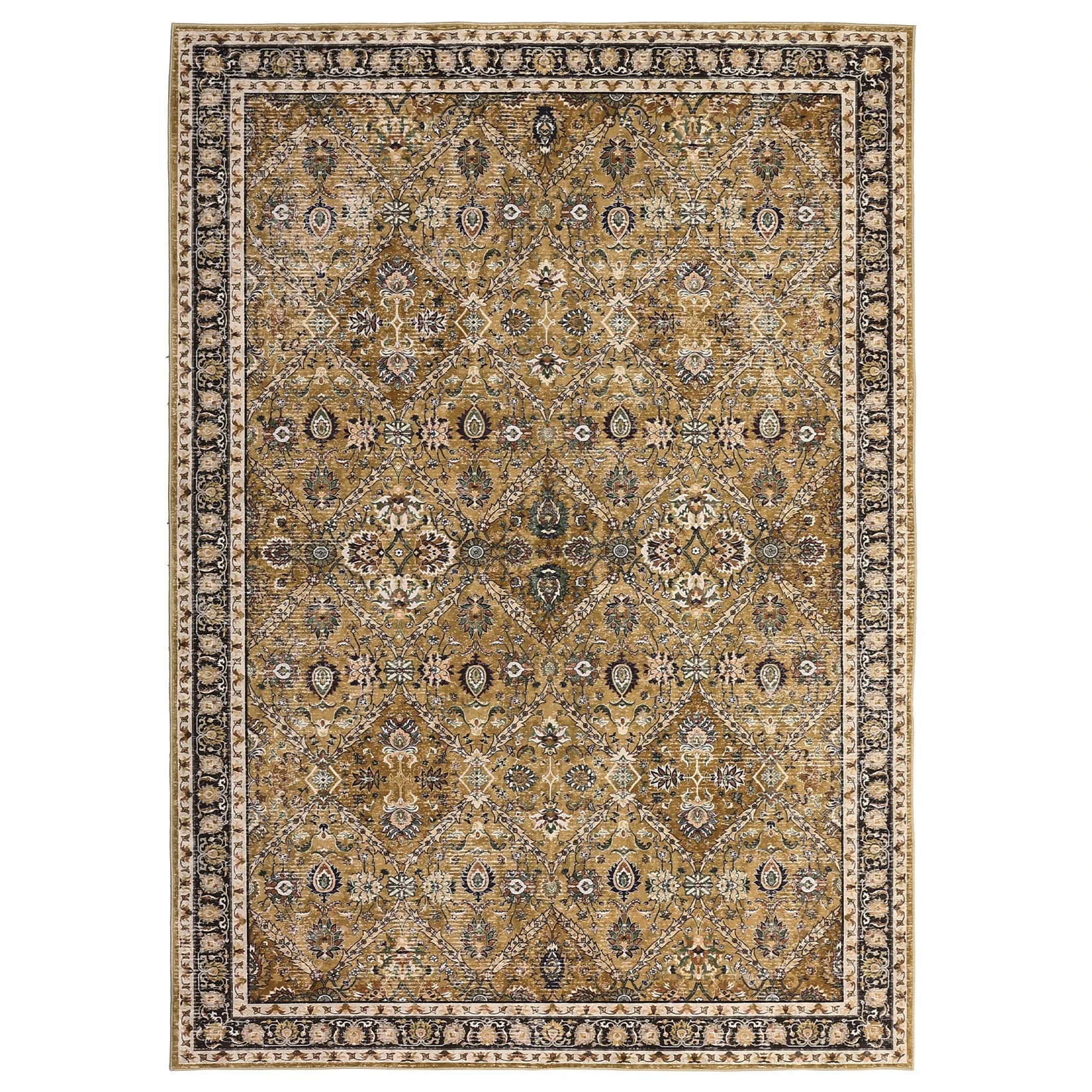 Haven Ridge Moroccan Trellis Washable Area Rug