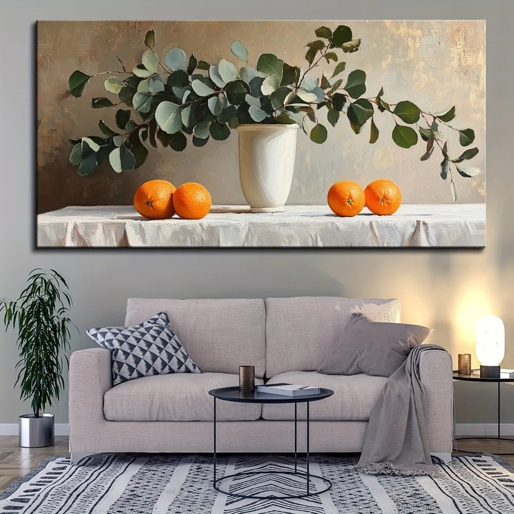 Citrus Grove Vintage Framed Kitchen Wall Art