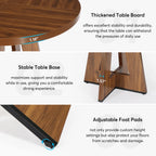 Heritage Round Farmhouse Dining Table