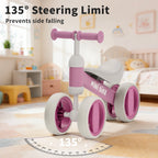 4-Wheel Toddler Balance Bike