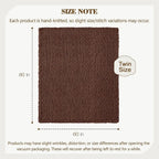 Haven Ridge Chunky Knit Chenille Throw Blanket